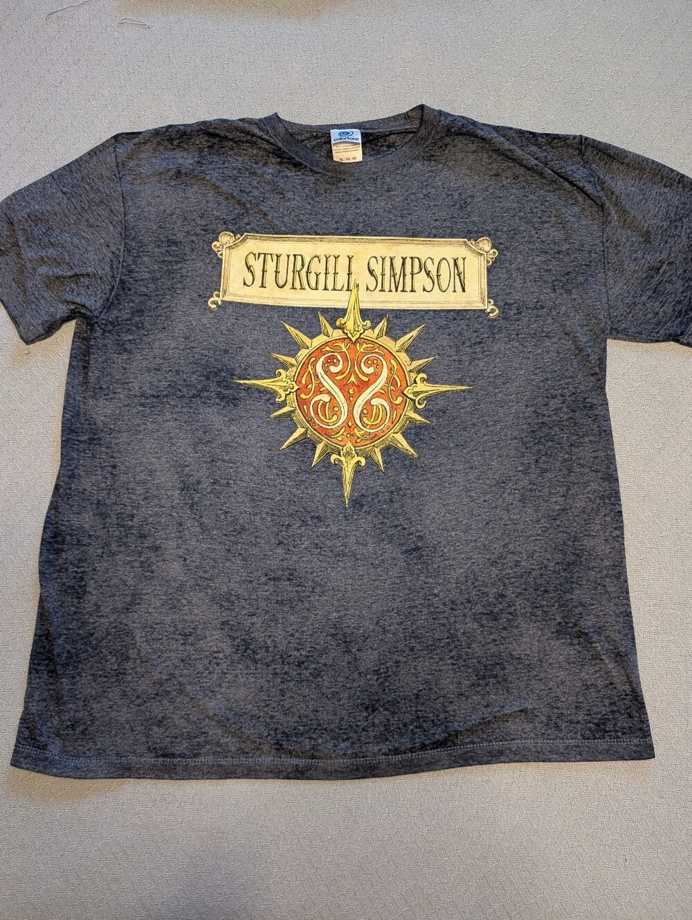 Sturgill Simpson Music Band Men's T-shirt Size XL